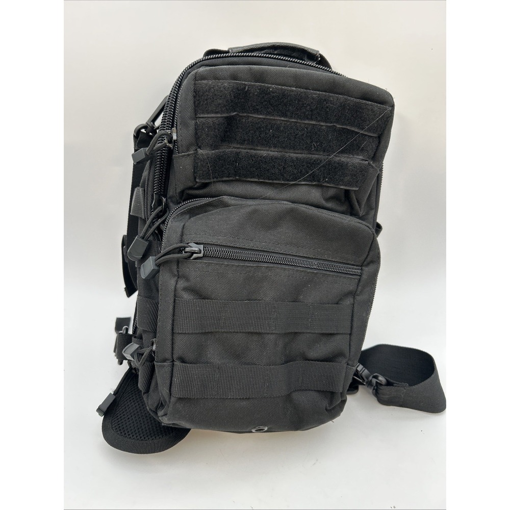 black Mil-Tec One Strap Small Assault Pack